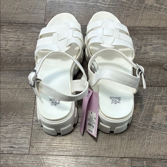 Wild Fable White Platform Sandals - Picture 3 of 4